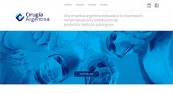 Desktop Screenshot of cirugiaargentina.com